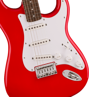 FENDER 0373250558 Squier Sonic Series Stratocaster HT Electric Guitar ( Torino Red ) - Ray's Midbell Music