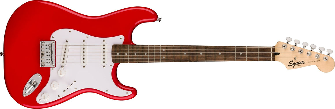 FENDER 0373250558 Squier Sonic Stratocaster Electric Guitar (Torino Red)