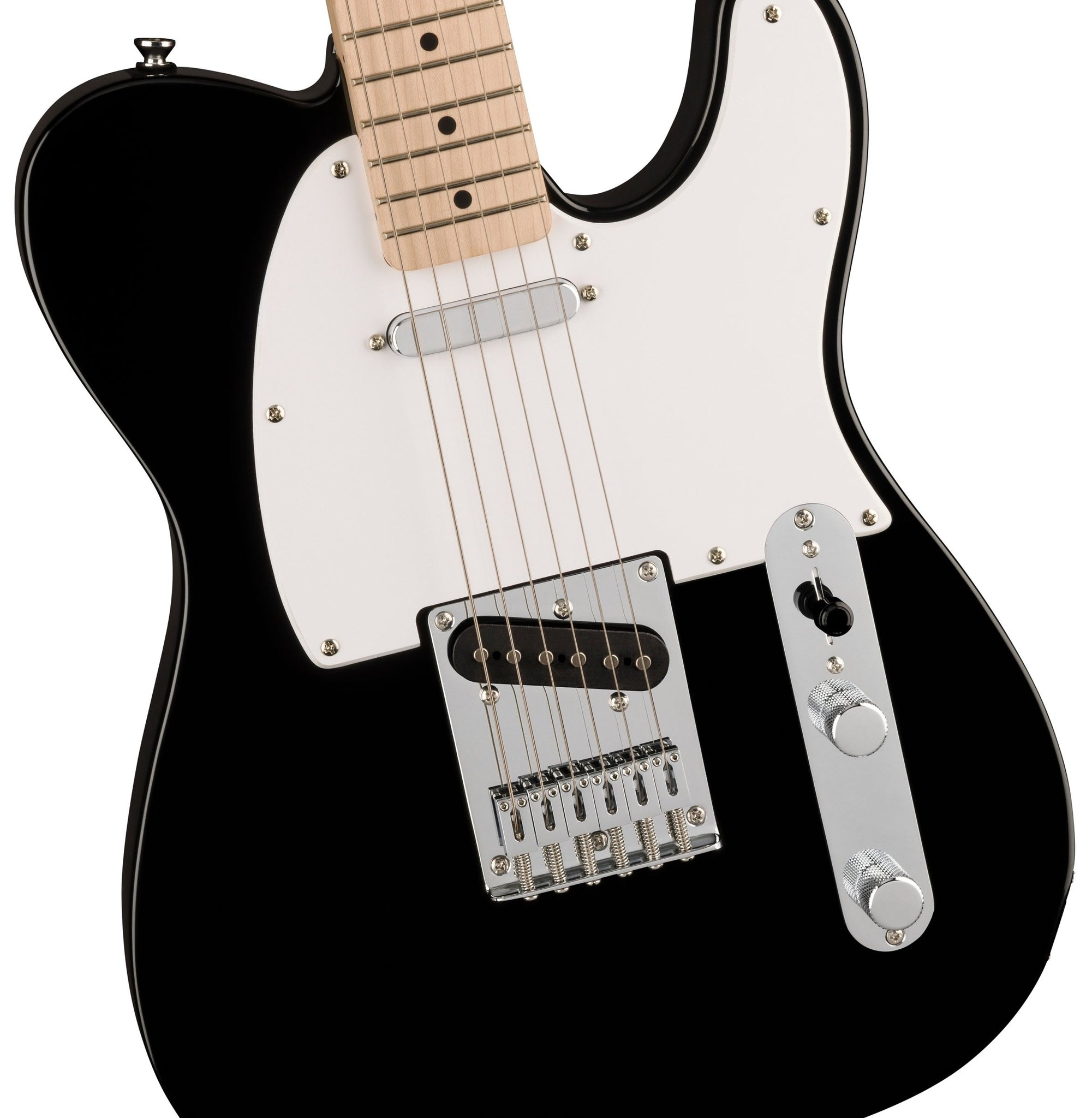 FENDER 0373452506 Squier Sonic Telecaster Electric Guitar (Black)