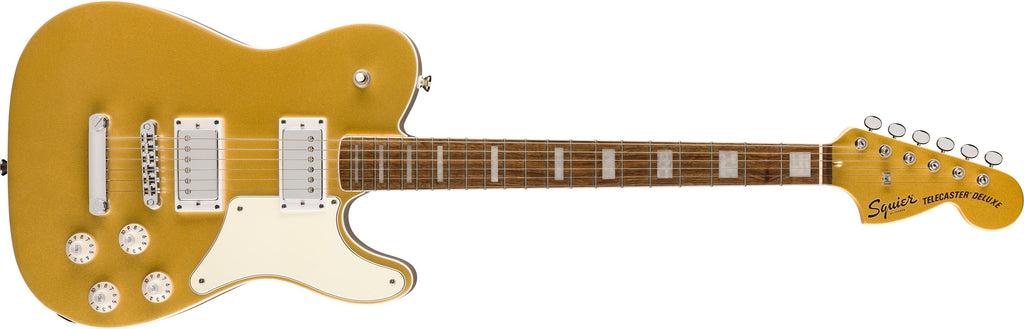 FENDER 0377025578 Squier Limited Edition Paranormal Troublemaker Telecaster Deluxe (Aztec Gold)