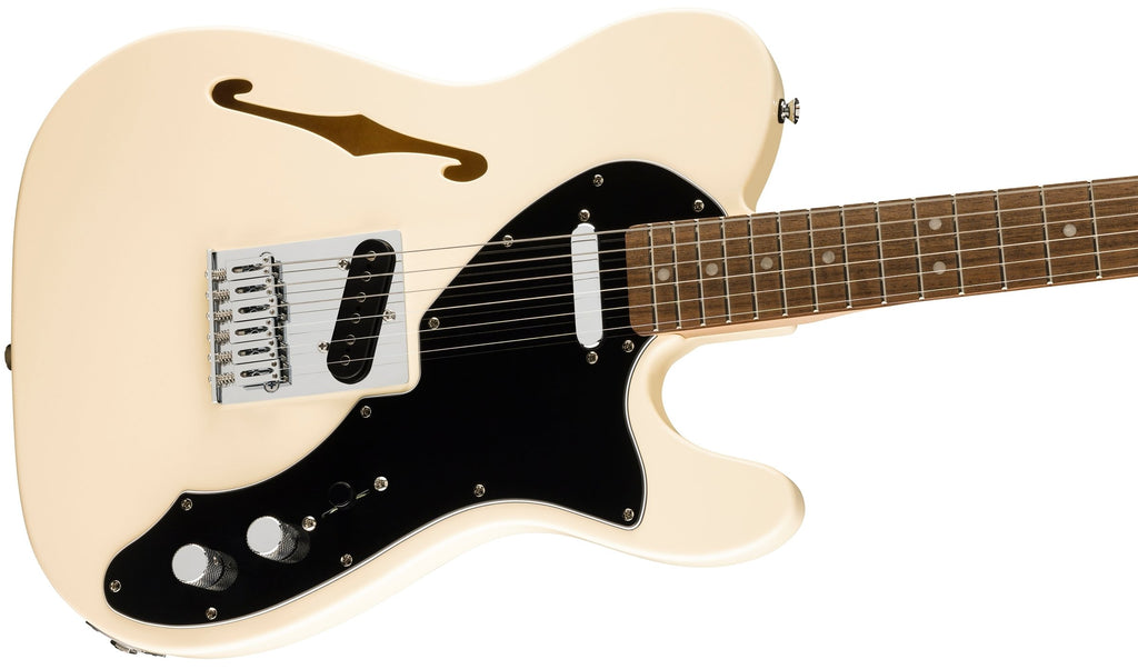 FENDER 0378271505 Squier Affinity Series Thinline Telecaster (Olympic White)