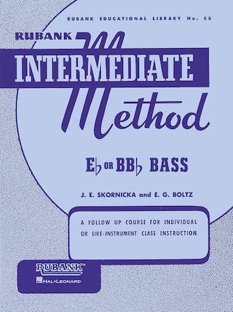 HAL LEONARD 04470250 Rubank Intermediate Method for Bass/Tuba