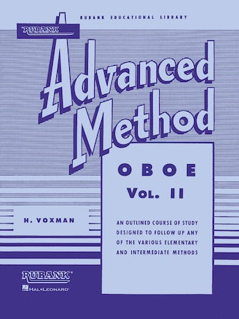 HAL LEONARD HL04470420 Rubank Advanced Method - Oboe Vol. 2