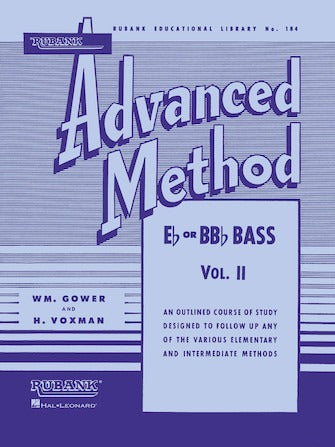 HAL LEONARD HL04470470 Rubank Advanced Vol II. Tuba