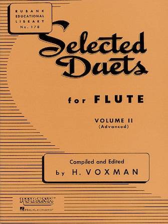 RUBANK 04470930 Selected Duets Flute Vol 2 - Ray's Midbell Music