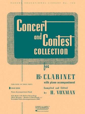 RUBANK 04471630 Concert and Contest Collection for Bb Clarinet - Ray's Midbell Music