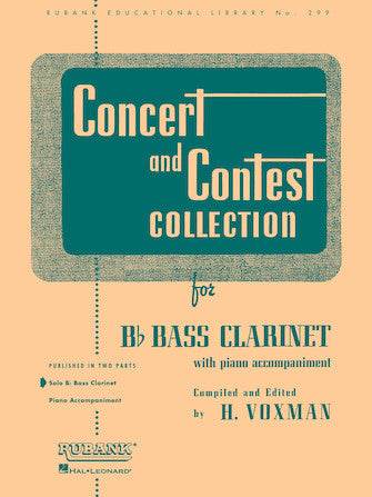 RUBANK 04471650 Concert and Contest Collection for Bb Bass Clarinet - Ray's Midbell Music