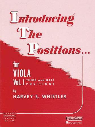 HAL LEONARD 04472790 Introducing the Positions for Viola Volume 1 - Third and Half Positions - Ray's Midbell Music