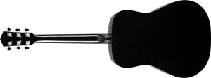 FENDER 0970110206 CD60 Acoustic Guitar w/ Case (Black) - Ray's Midbell Music