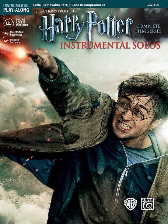 ALFRED 0039241 Harry Potter Instr Solo Cello w/Piano Accomp - Ray's Midbell Music