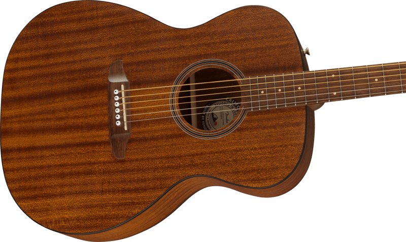 FENDER 0973052122 Monterey Standard Concert Body Acoustic/Electric Guitar (Natural)