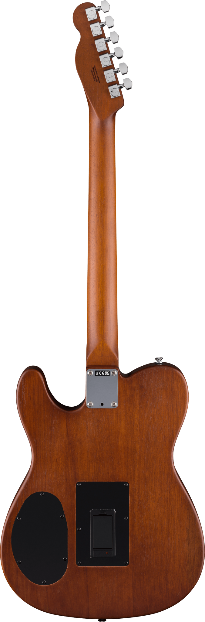 FENDER 0973113542 Acoustasonic Standard Series Telecaster Hybrid Guitar (Honey Burst)
