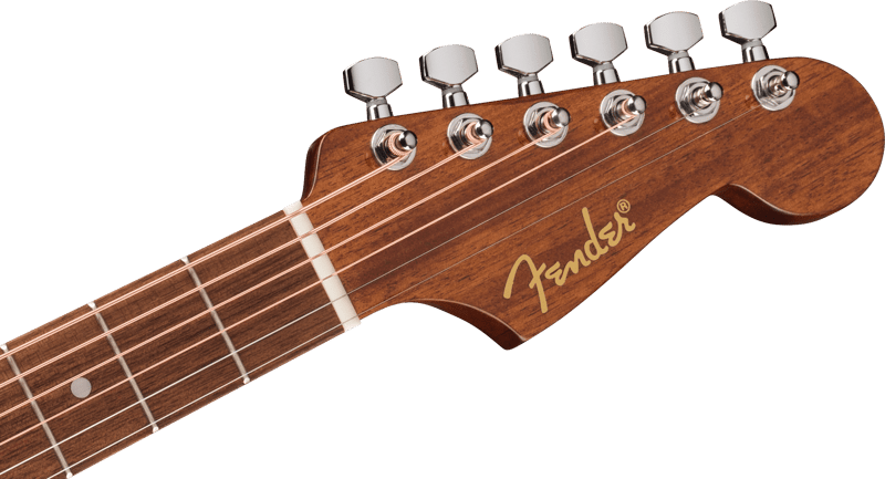 FENDER 0974101140 California Standard Redondo Mini Acoustic Guitar with Bag ( Fiesta Red )