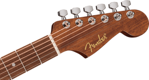 FENDER 0974101140 California Standard Redondo Mini Acoustic Guitar with Bag ( Fiesta Red )