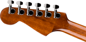FENDER 0974103121 California Standard Redondo Mini Acoustic Guitar with Bag ( Natural Sapele )