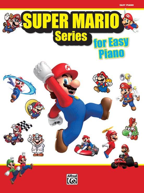 ALFRED 0038633 Super Mario Series for Easy Piano - Ray's Midbell Music