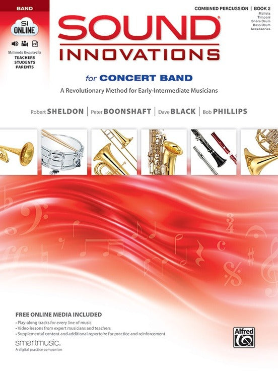 ALFRED 0034567 Sound Innovations for Band book 2, Combined Percussion