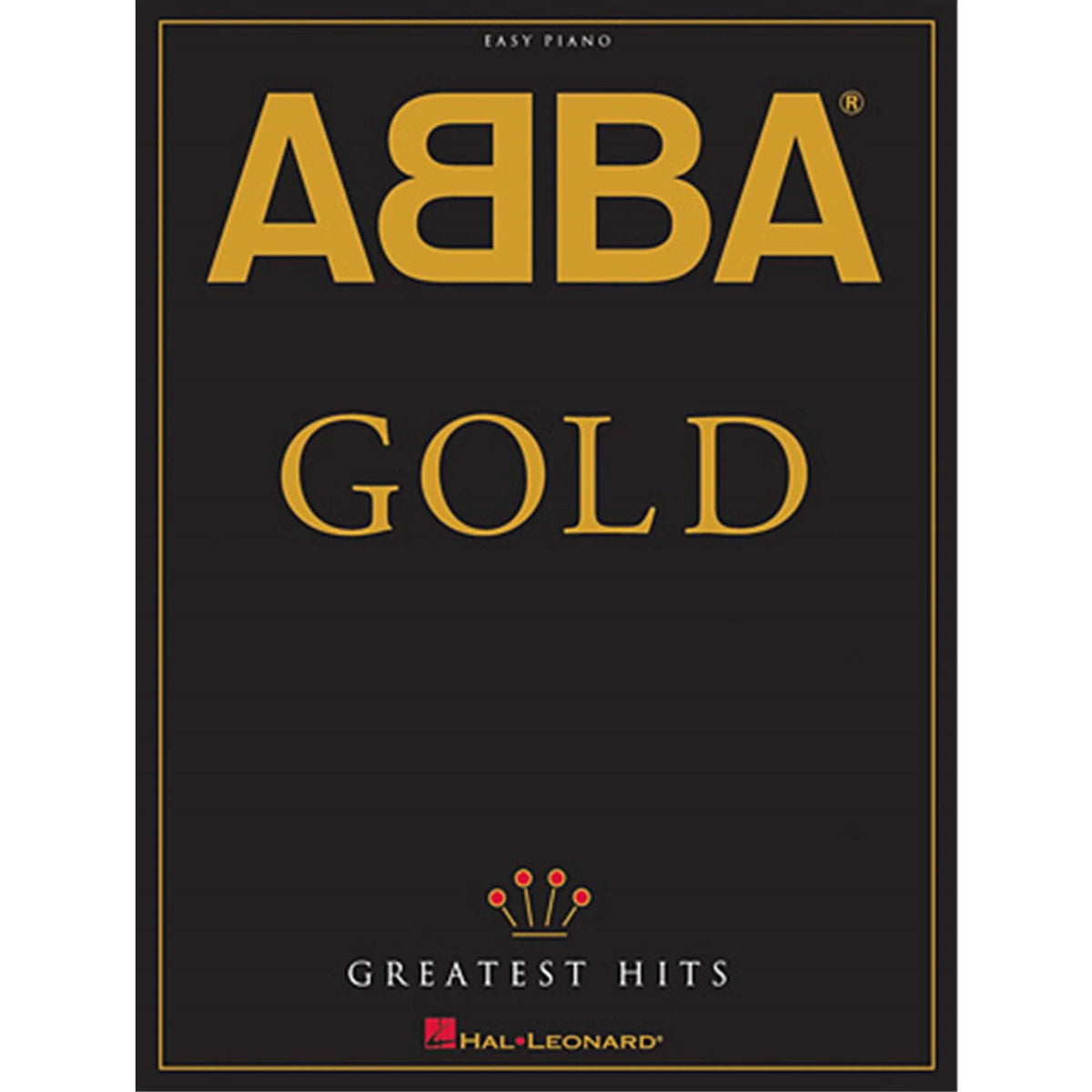 HAL LEONARD HL00306820 ABBA - Gold: Greatest Hits Easy Piano - Ray's Midbell Music