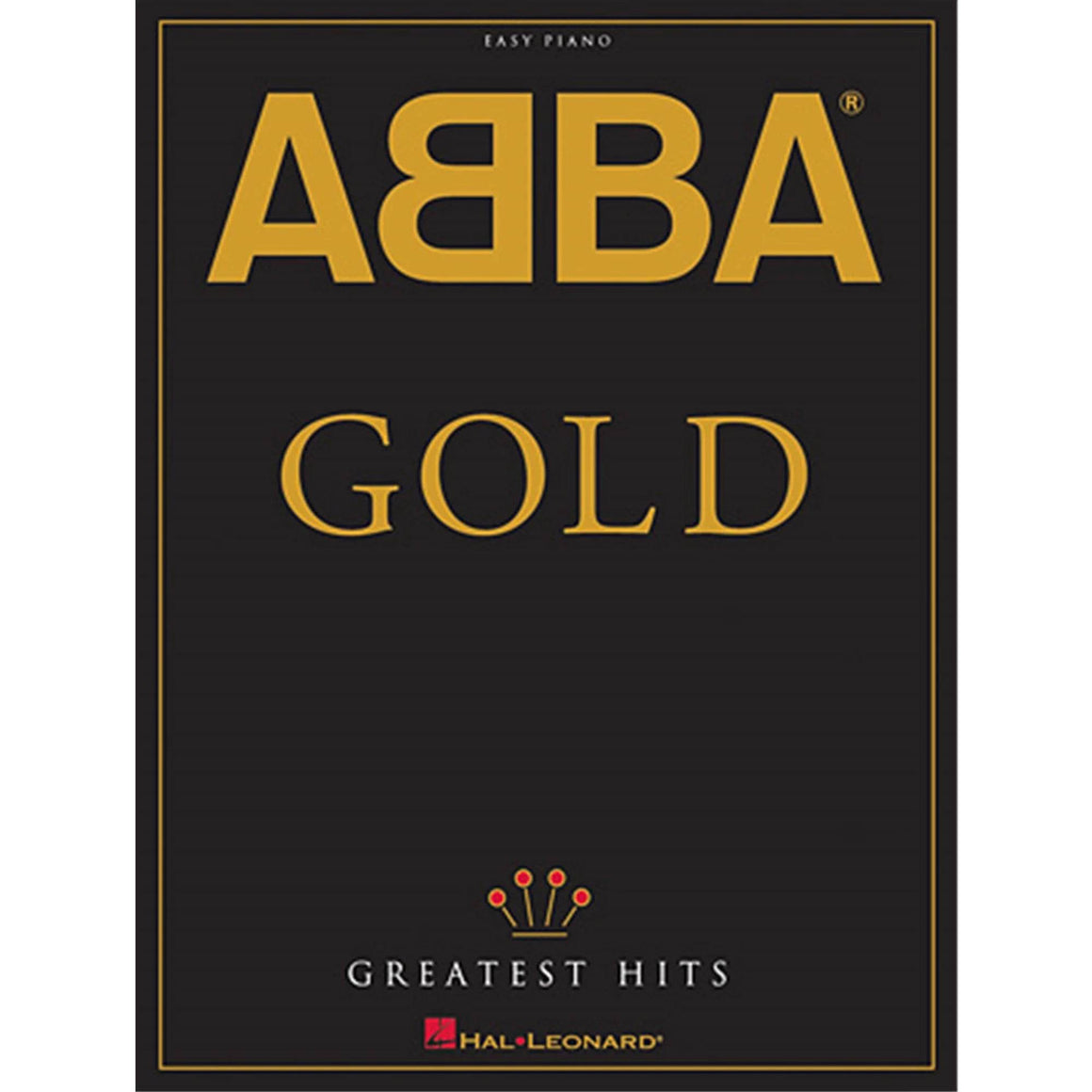 HAL LEONARD HL00306820 ABBA - Gold: Greatest Hits Easy Piano - Ray's Midbell Music