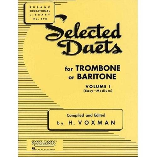 HAL LEONARD HL04471020 Selected Duets Trombone/Baritone Vol 1 - Ray's Midbell Music