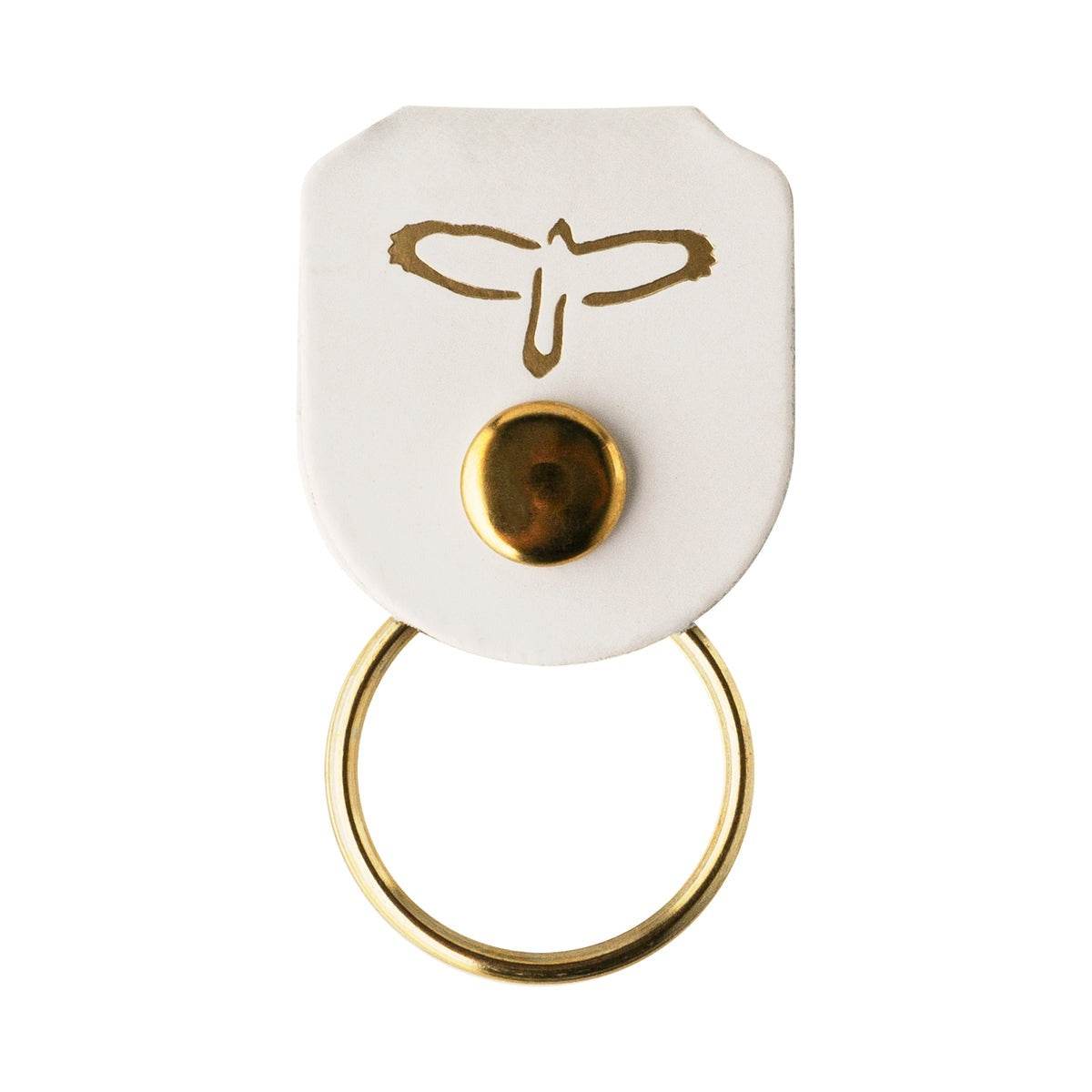 PRS 100163004 White Keychain Pick Holder - Ray's Midbell Music