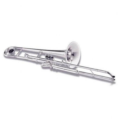 JUPITER JTB720VSQ C Valve Trombone with Silver Plated Finish - Ray's Midbell Music