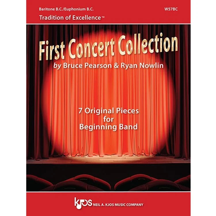 KJOS W57BC TOE First Concert Collection, Baritone/Euphonium B.C.