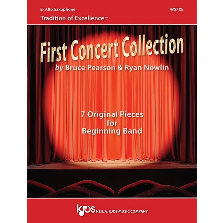 KJOS W57XE TOE First Concert Collection, Alto Sax