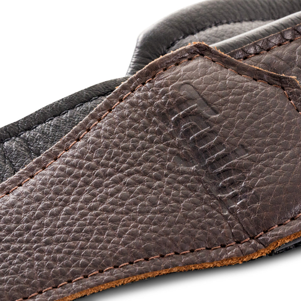 TAYLOR 413025 Koa Plus Leather Strap, Black Stitching