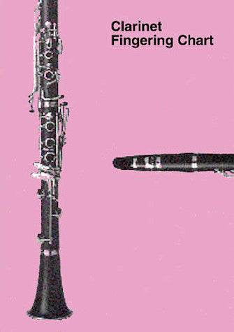 HAL LEONARD 14011340 Clarinet Fingering Chart - Ray's Midbell Music