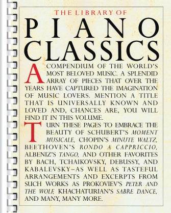 MISC 14019046 Library of Piano Classics - Ray's Midbell Music