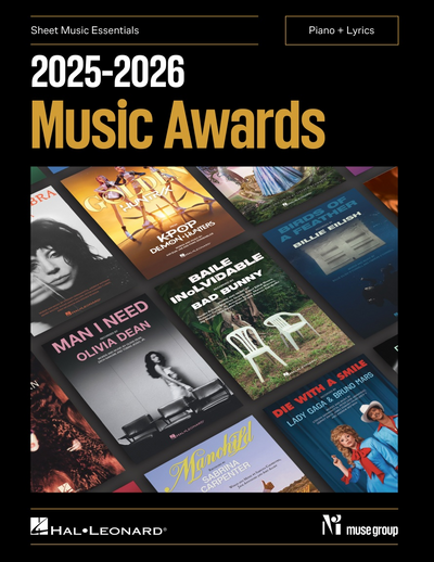 HAL LEONARD 02047325 2025-2026 Music Awards, Sheet Music Essentials