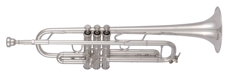 Bach 180S43R Stradivarius Pro Bb Trumpet, Silver-plated, 43 Bell, Reverse Tuning