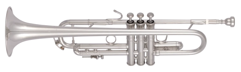 Bach 180S43R Stradivarius Pro Bb Trumpet, Silver-plated, 43 Bell, Reverse Tuning