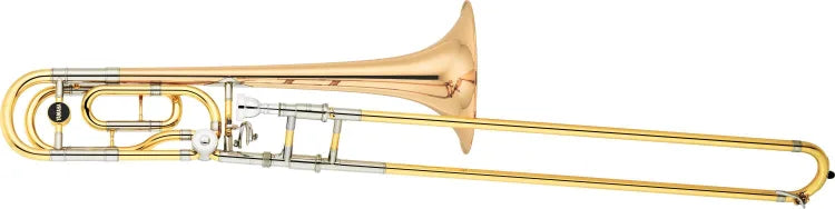 YAMAHA YSL882GO Xeno Pro Trombone, Gold Brass Bell, F-Attachment