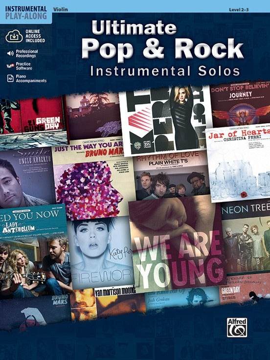 ALFRED 0040811 Ultimate Pop & Rock Instrumental Solos for Strings [Violin] - Ray's Midbell Music