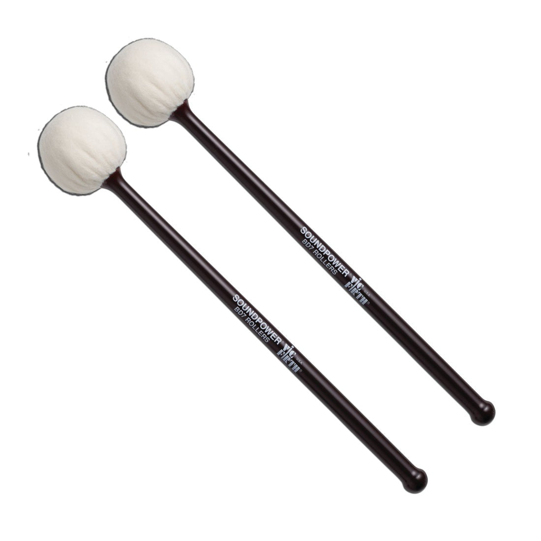 VIC FIRTH BD7 Rollers Concert Bass Drum Mallets