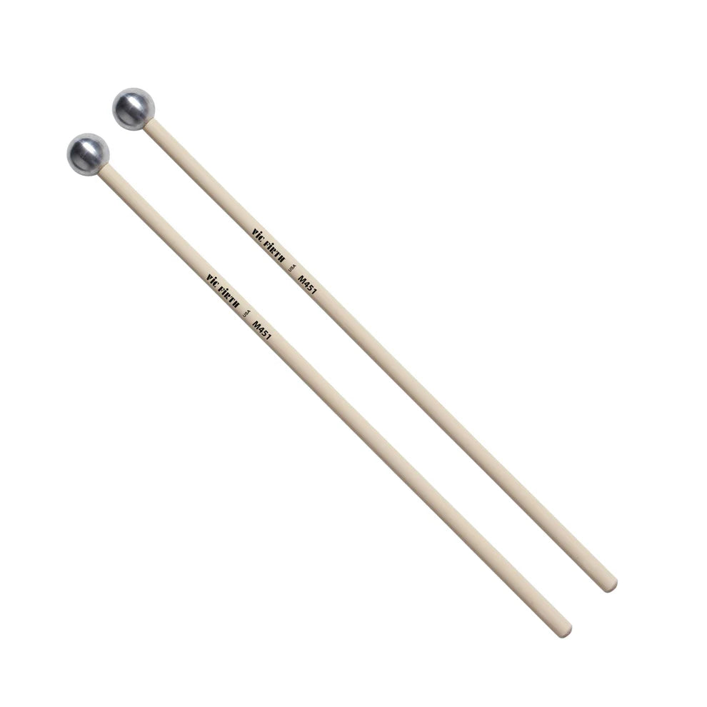 Vic Firth M451 Articulate Series - 3/4" Round Aluminum Bell Mallets