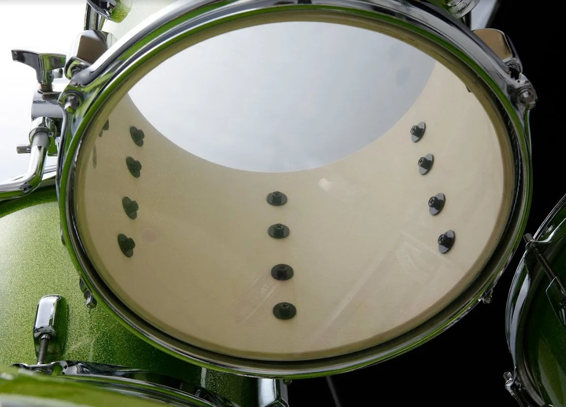 Tama ST52H5CLGS 5 Piece Stagestar Complete Drum Set (Lime Green Sparkle)