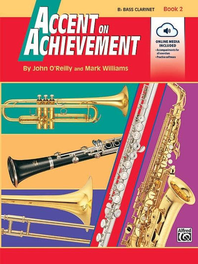 ALFRED 0018260 Accent on Accievement, Book 2 [B-Flat Bass Clarinet] - Ray's Midbell Music