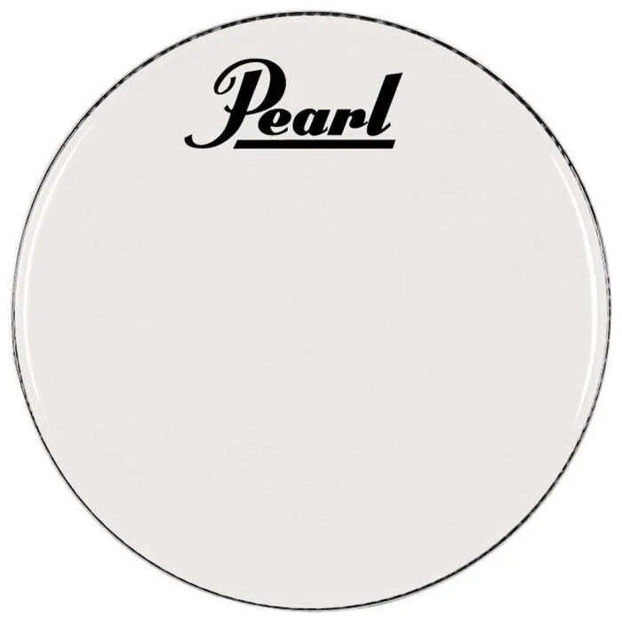 Pearl BR1224PL 24" Marching Bass Drum Head, Smooth White, with Pearl Logo