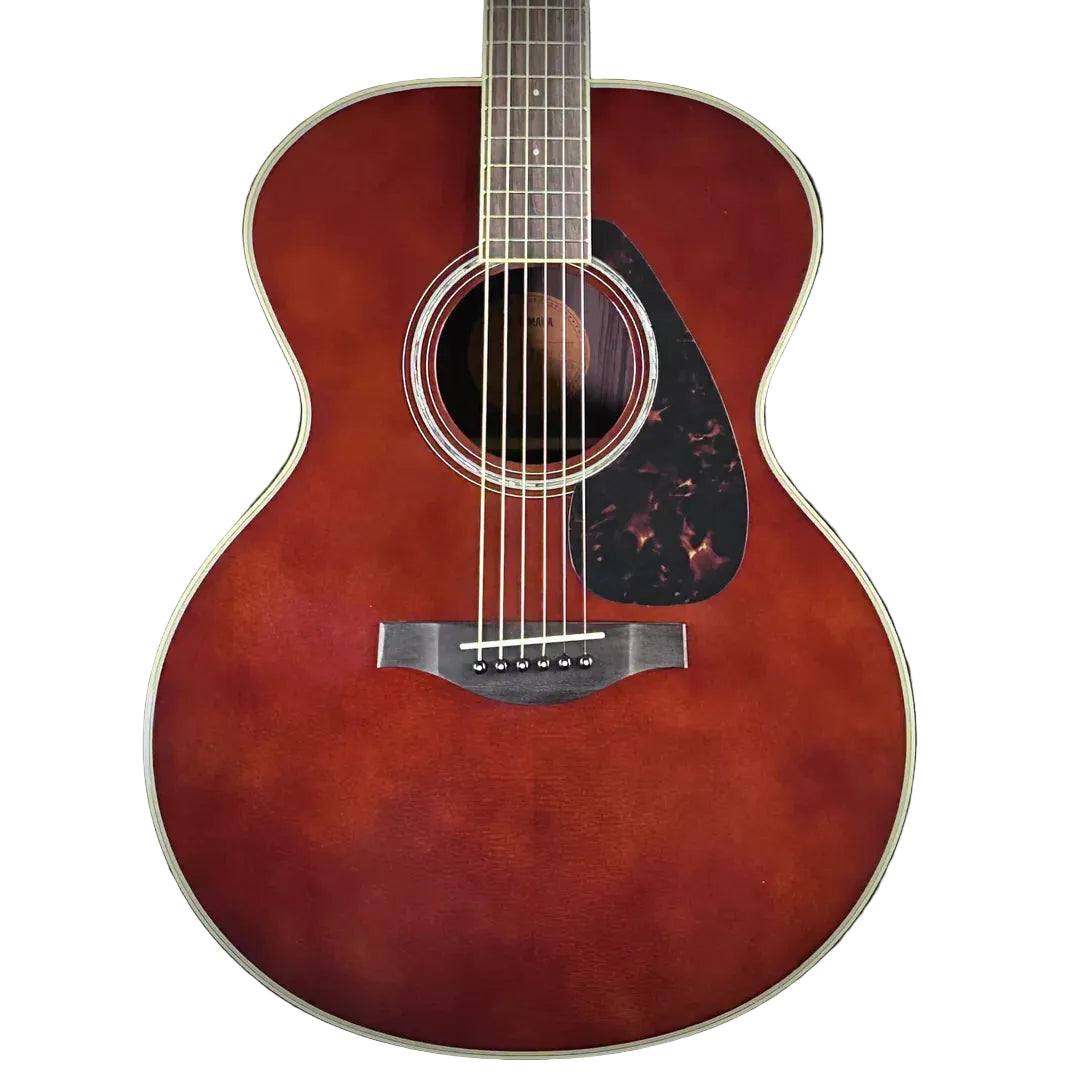 YAMAHA LJ6RDTHB AIMM Exclusive Grand Auditorium A/E Guitar, Solid Engelmann Spruce Top, A.R.E. Rosewood B&S, Dark Tint, Hard Bag Included
