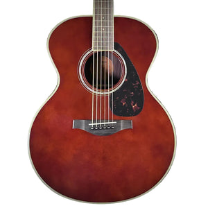 YAMAHA LJ6RDTHB AIMM Exclusive Grand Auditorium A/E Guitar, Solid Engelmann Spruce Top, A.R.E. Rosewood B&S, Dark Tint, Hard Bag Included