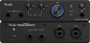 FENDER 2777700613 Quantum LT 4 USB-C Audio Interface