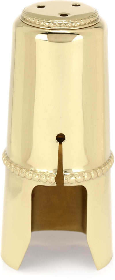 D. BONADE 2257UGC Cap for Inverted Soprano Sax Ligature, Gold Lacquer - Ray's Midbell Music