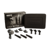 Shure DMK5752 Drum Microphone Kit, includes 3 SM57 Microphones, BETA 52A Microphone, 3 A56D Drum-mounting Systems & Carrying Case