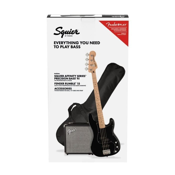 FENDER 0372981006 Affinity Series Precision PJ Bass Pack ( Black )