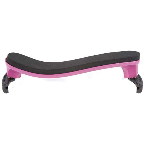 EVEREST ES4HPI 4/4 Violin Shoulder Rest - Hot Pink