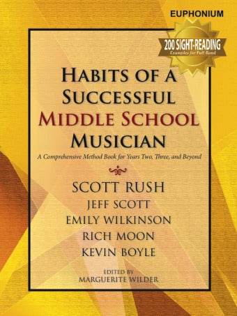 GIA PUBLISHER G9153 Habits of a Successful Middle School Musician, Euphonium - Ray's Midbell Music