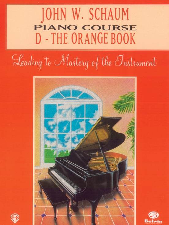 ALFRED 00EL00169A John W. Schaum Piano Course, D: The Orange Book - Ray's Midbell Music